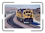 ATSF 9555 West, approaching Cajon Summit on September 24, 1994 * 800 x 539 * (176KB)